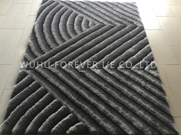 Luxury 3D shaggy rug